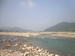 The holy Kamala river runs behind the village, where with went to bath on Bhai-Tihar.